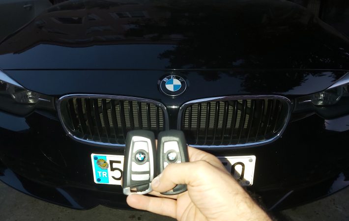 bmw 5 kasa anahtarı