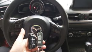 mazda 3 anahtar kumandalı